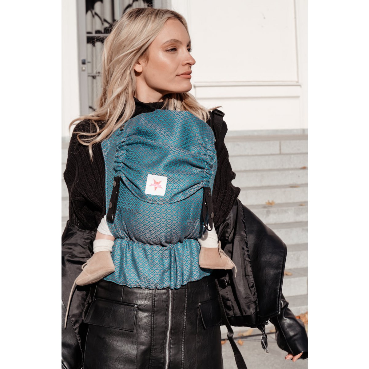 Babytrage Flip Heart2Heart Lagoon Unisize