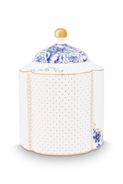Storage Jar Medium Royal White 1.9ltr