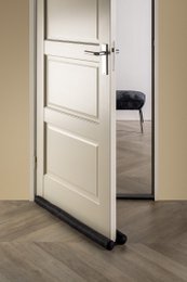 Textino TITO - Double door draught excluder 80x16x5 cm - Raven - Black