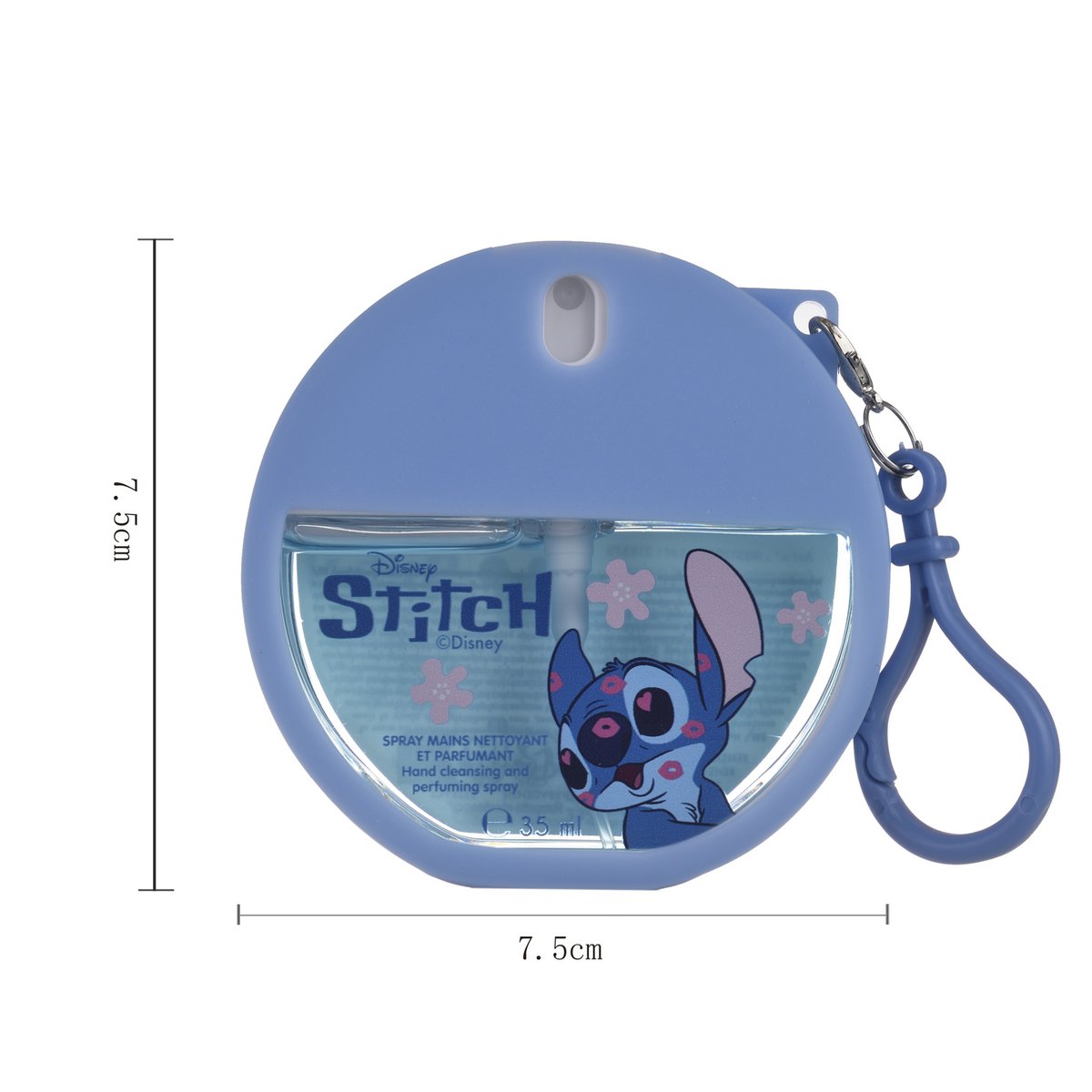 Stitch Hand Cleaner Spray with Keychain – 35 ml