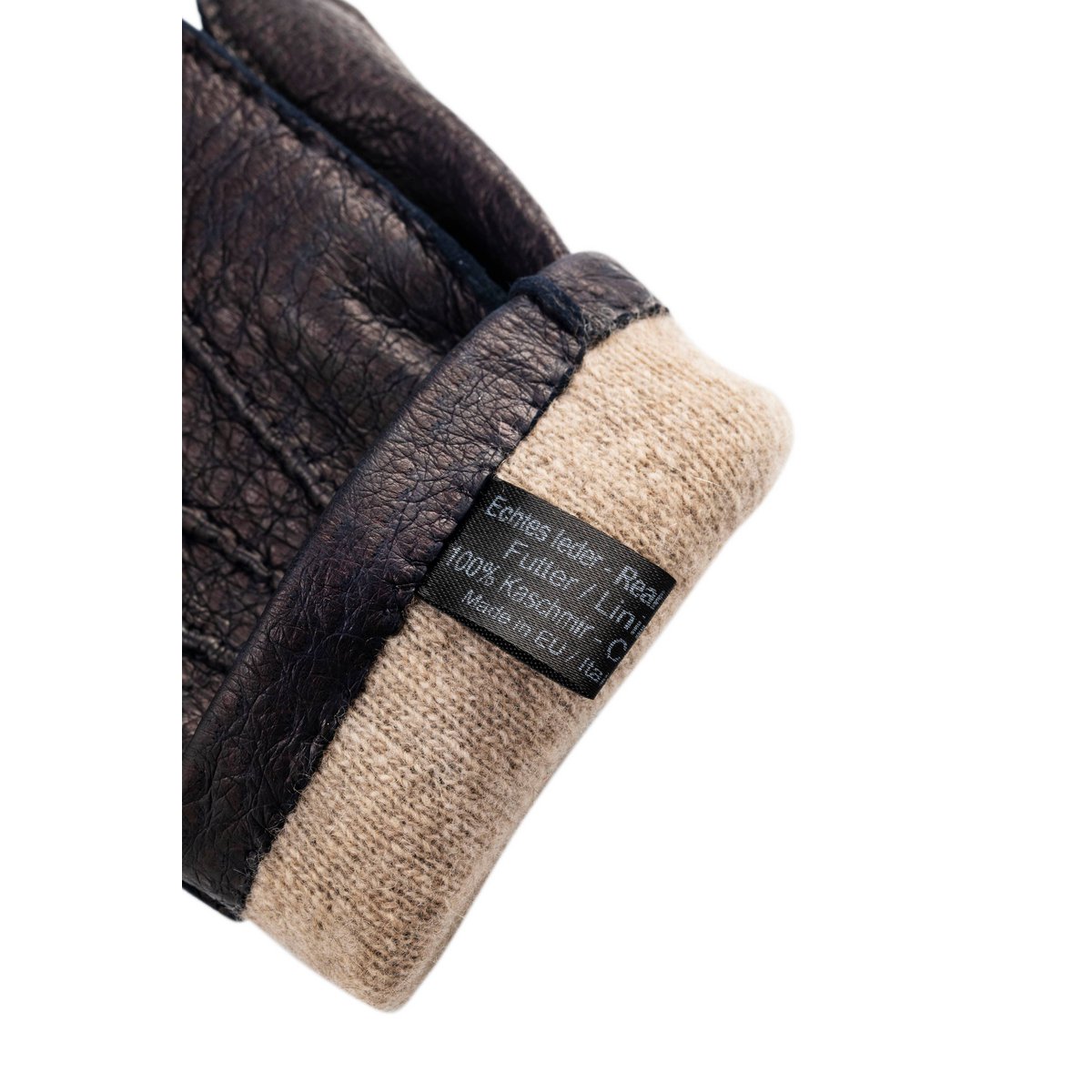 BLUE NAVY PECCARY WINTER GLOVES