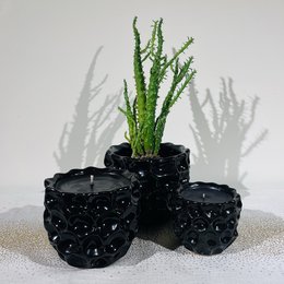 Bumpy Road Pearl Shiny Black