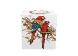 DUO WORLD OF BIRDS Mug, 400ml, SCARLET MACAWS, giftbox