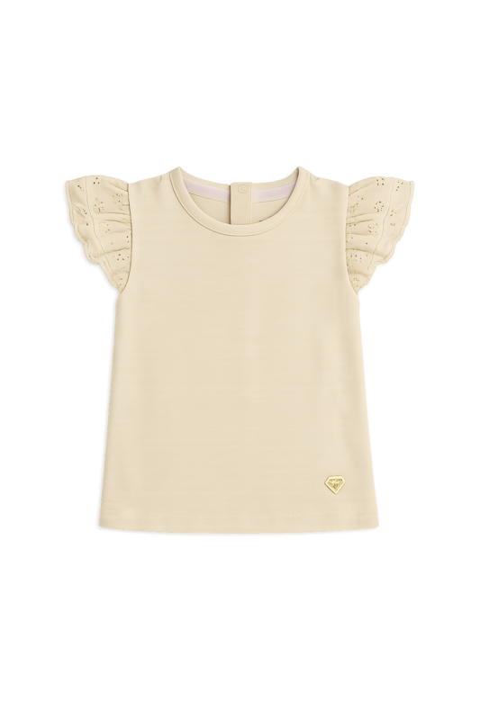 Lille Chiq Babyskjorte Sand - Beige