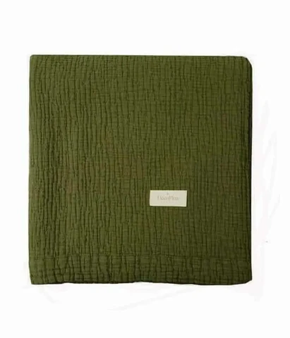Cotton bedspread Orion Moss