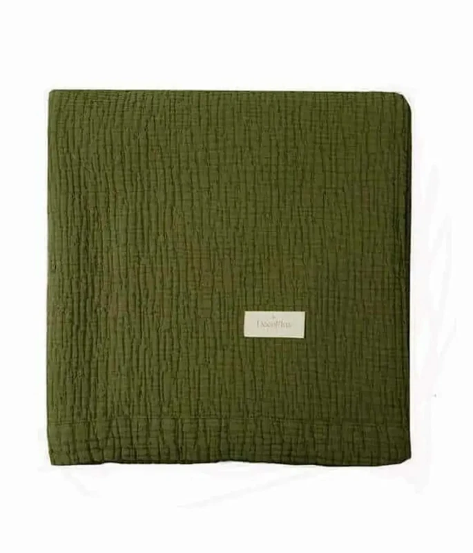 Cotton bedspread Orion Moss
