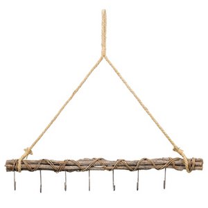 Hakenleiste Willow Natur 65cm, Fensterdeko