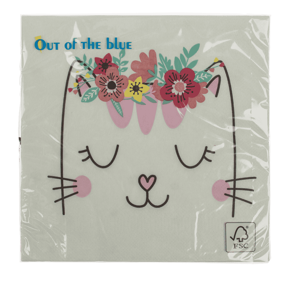 Paper tissue, Dreaming Cat,