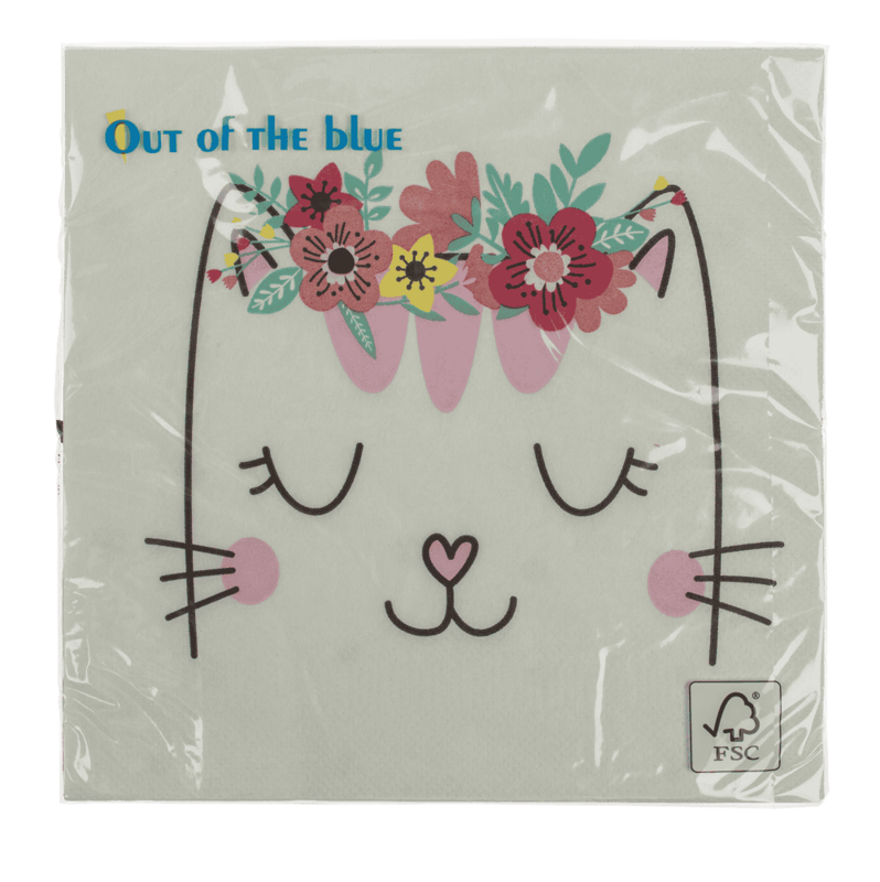 Paper tissue, Dreaming Cat,