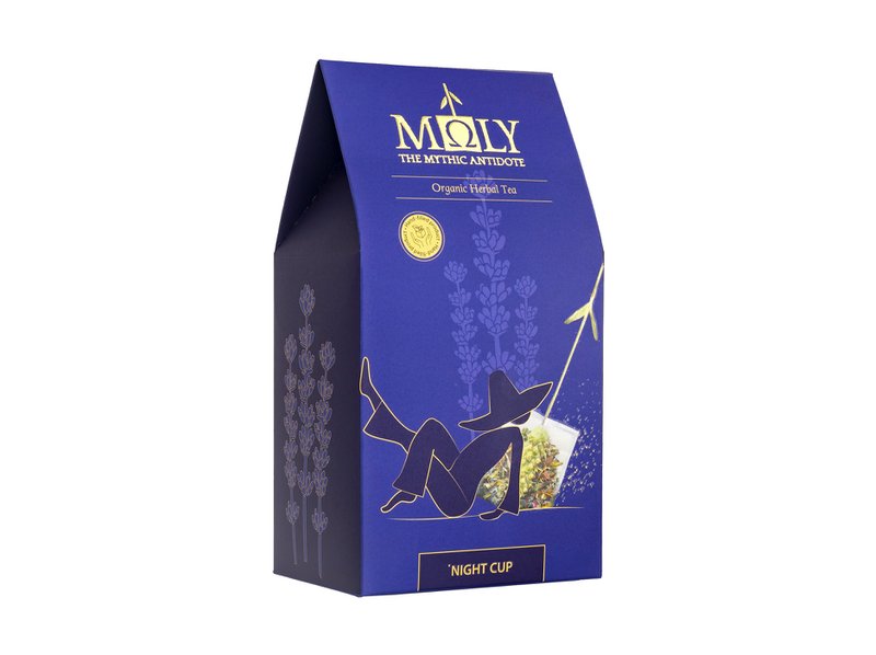 MΩLY "Night Cup" – Té de hierbas con tallo de hierbas naturales