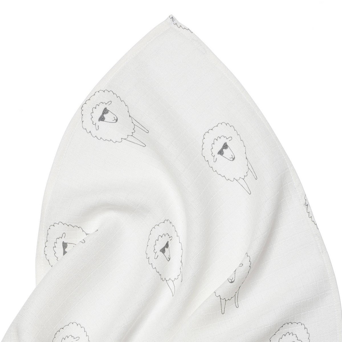 Muslin svøb 75x75