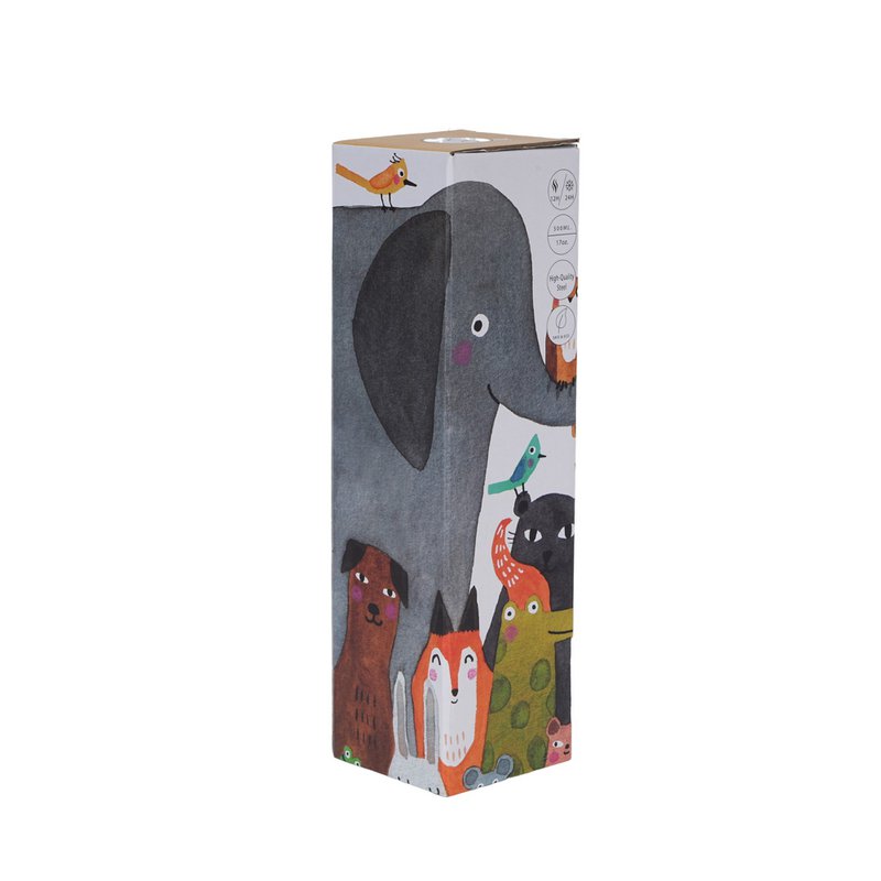 DUO DOGS Thermal Bottle 500ml, Dog's World ANIMALS, giftbox 