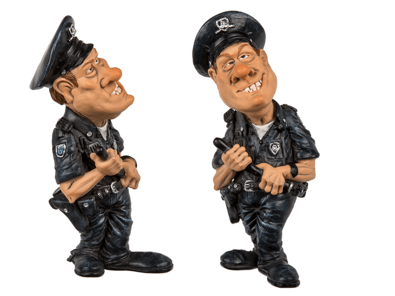 FIGURAS DIVERTIDAS - POLICIA