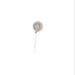 Kort Ballon Grå