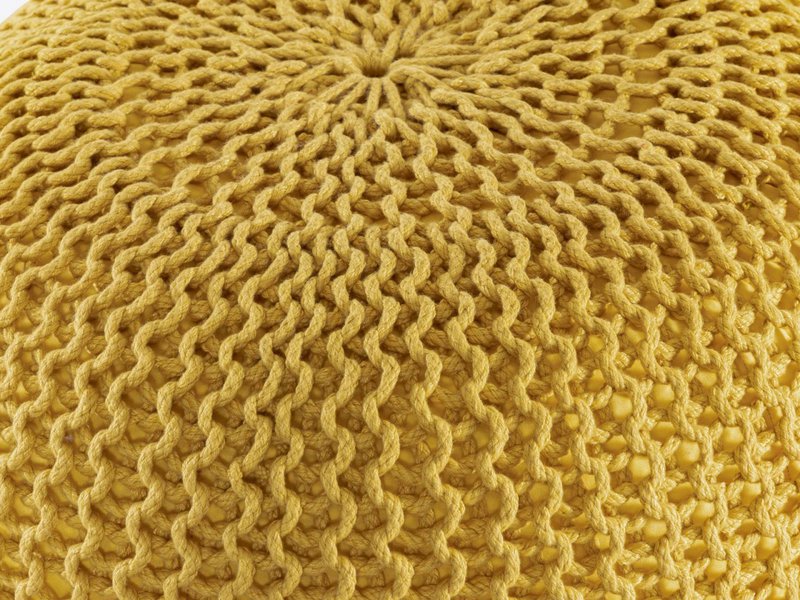 Pouf outdoor ø55cm Sitzpouf Terrasse Pool Garten