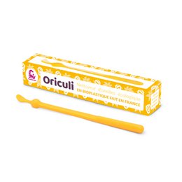 Oriculi in bioplastic - Mix of 4 colors (purple, green, red, yellow)