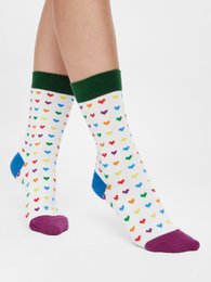 Bio Socken Hearts - Bunte Socken mit bunten Herzen