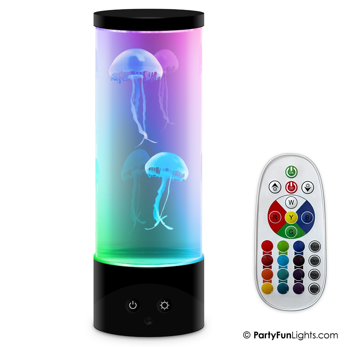 PartyFunLights - Squid lamp - Multi-Color RGB - Works on USB - Batteries
