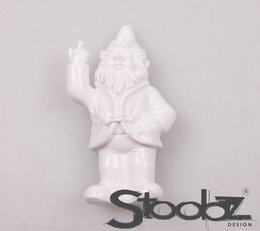STOOBZ DESIGN F*CK YOU KABOUTER MAGNEET 4 KLR ASS Z/W/G/Z 9 CM