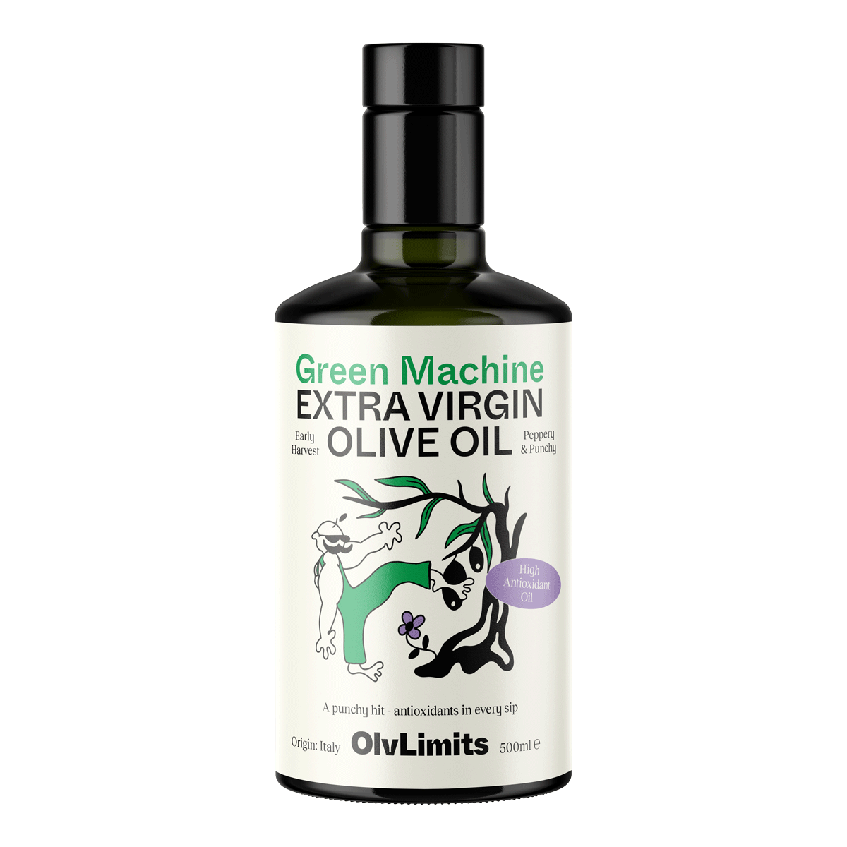 Green Machine - Polyphenol Rich Extra Virgin Olive Oil