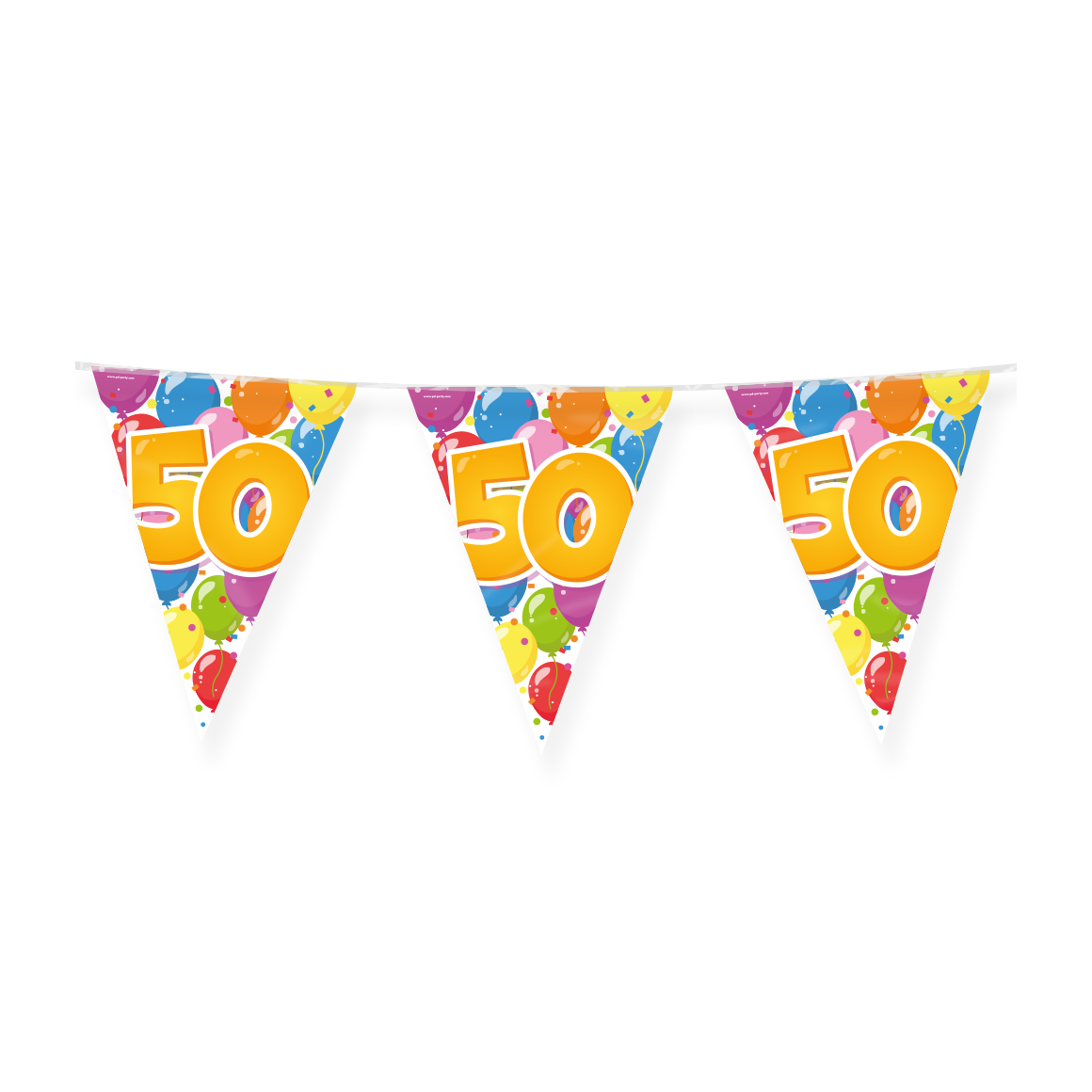 Lustige Partyfahnen – 50