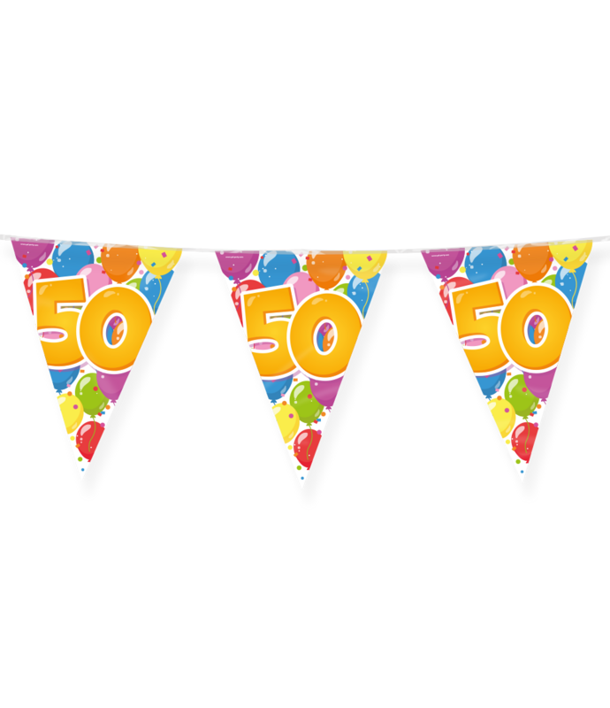 Lustige Partyfahnen – 50