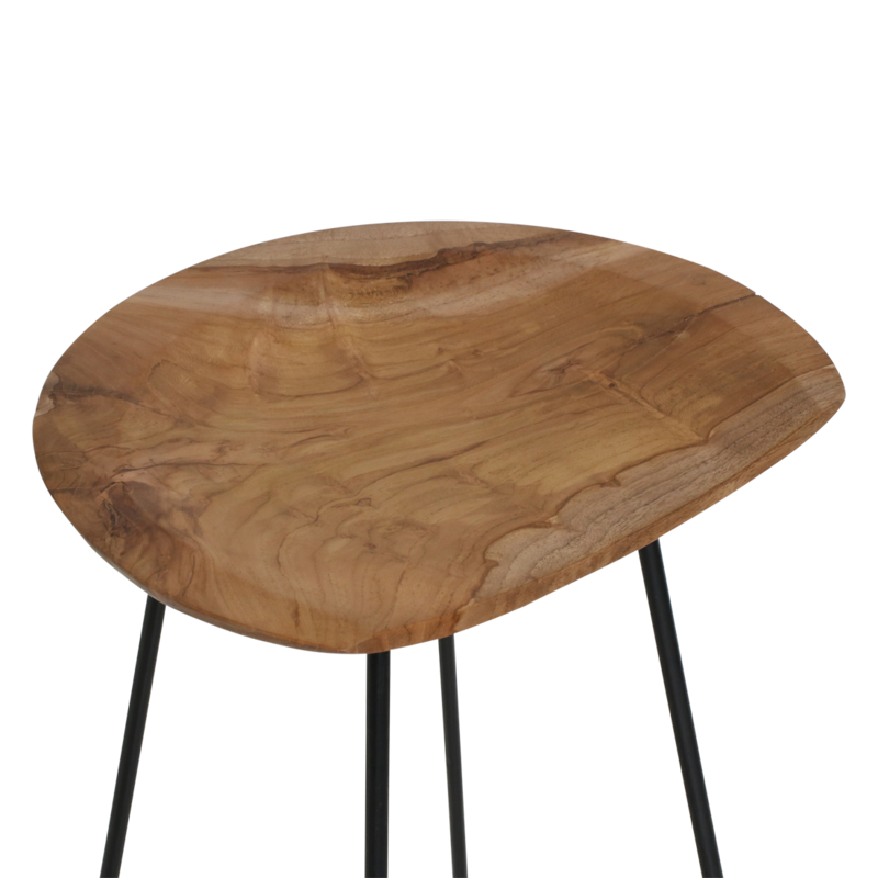 Loft barstol naturlig