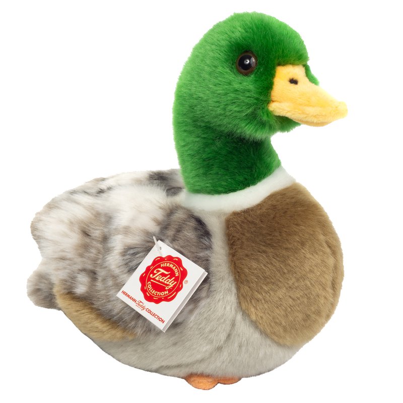 Wild duck 24 cm - plush toy - soft toy