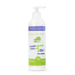 2-in-1 Detangling Shampoo for babies, 500ml bottle, gentle formula with natural ingredients, suitable for sensitive skin.