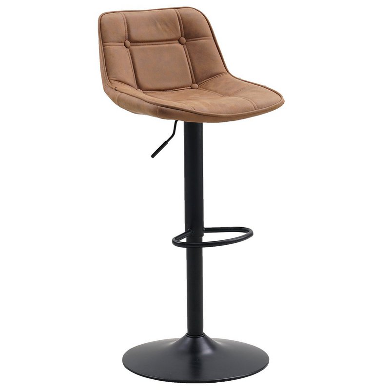 Bar stool Ezra cognac
