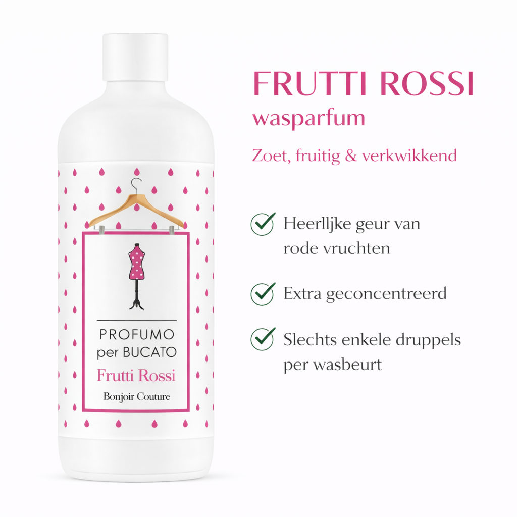 🍓 frutti rossi washing perfume - sweet, fruity and irresistibly seductive