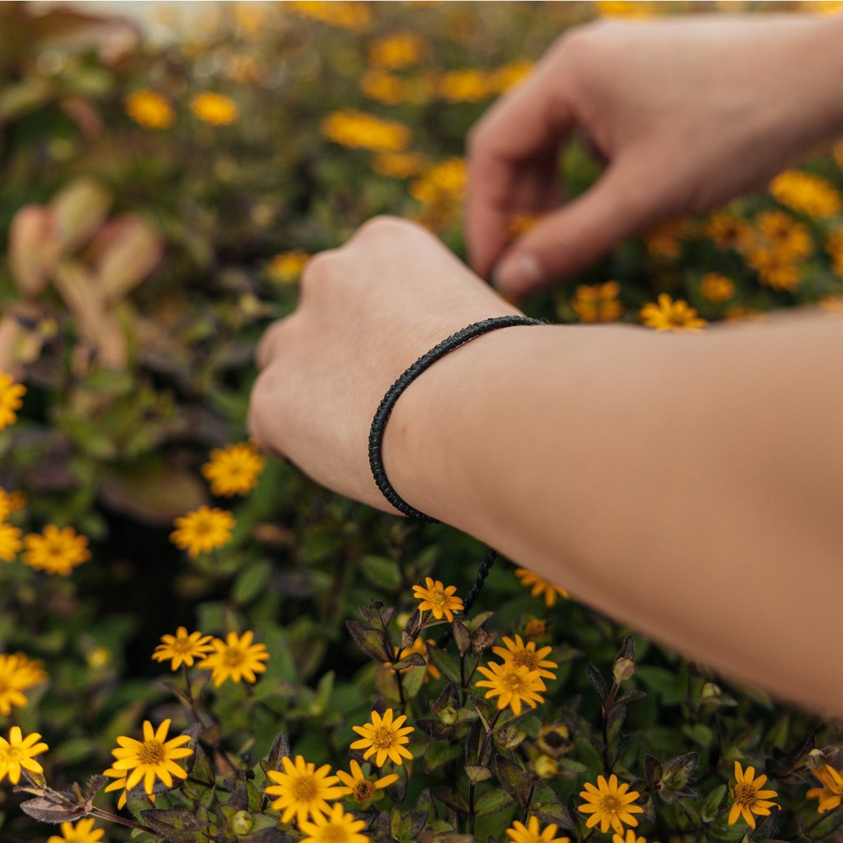 Black Beach Bracelet - Jewelry - Unisex Gift