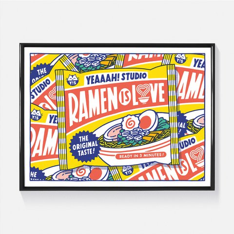 "Ramen is love" Print