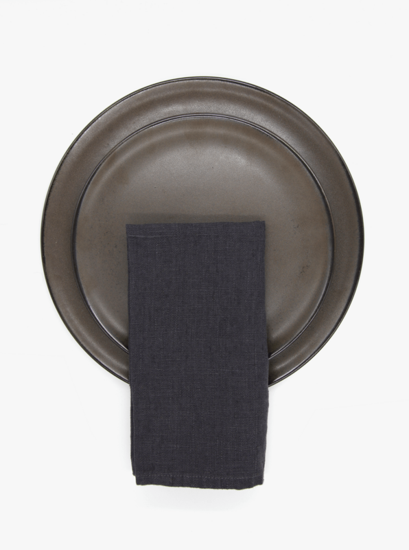 Servetten Middernachtblauw (set van 2) / 100% linnen