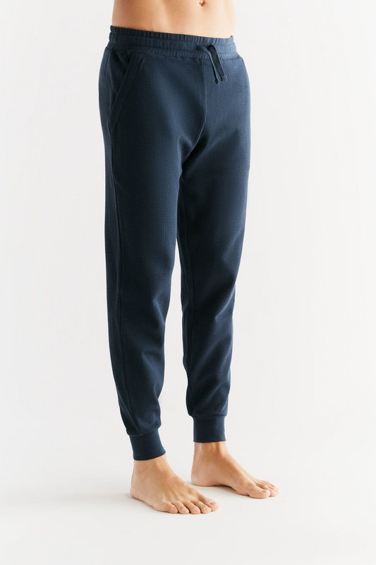 2454-061 | Waffle Knit Men's Pants - Indigo