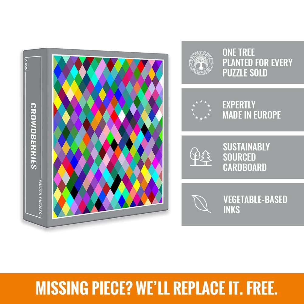 Crowdberries Jigsaw Puzzle (500 pieces)