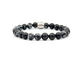 Nane snowflake obsidian