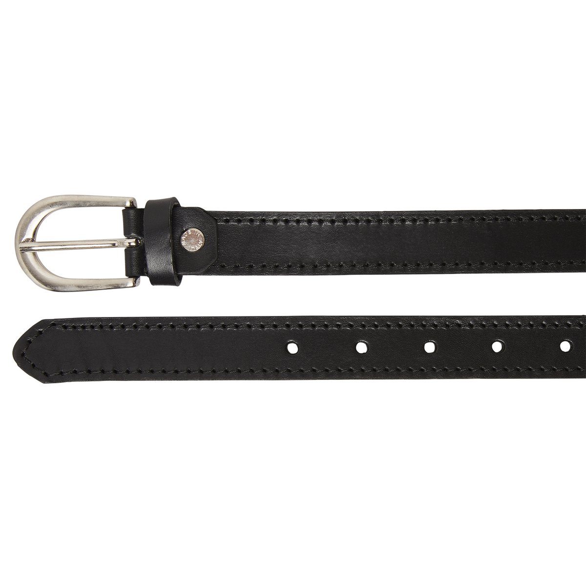 Timbelt Nerf leather belt 025/25 black