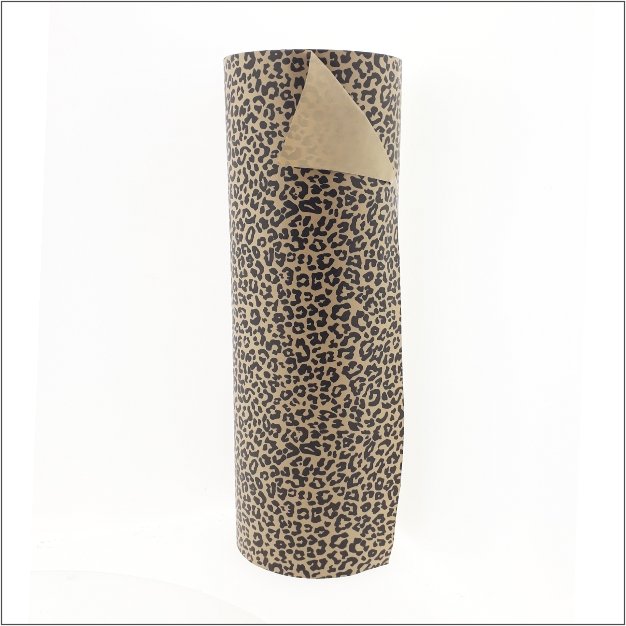 Geschenkpapier – Kraft Panther – 50 cm x 150 Meter