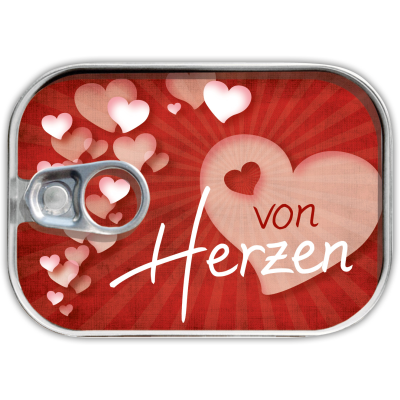 Dosenpost "von Herzen"