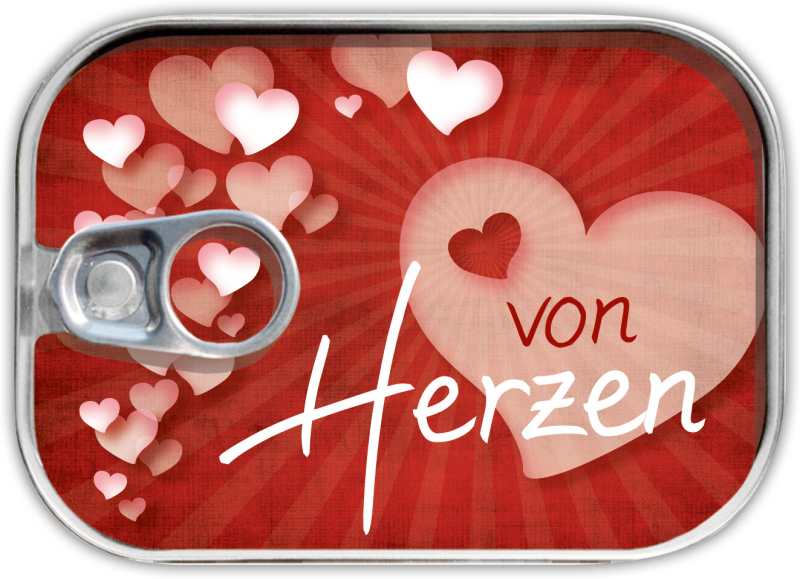Dosenpost "von Herzen"