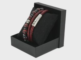 Læderarmbånd 12mm - Civilis kollektion