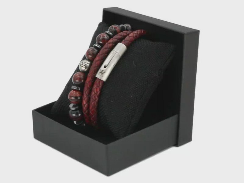 Læderarmbånd 12mm - Civilis kollektion