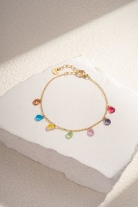 "Golden Rainbow" armband