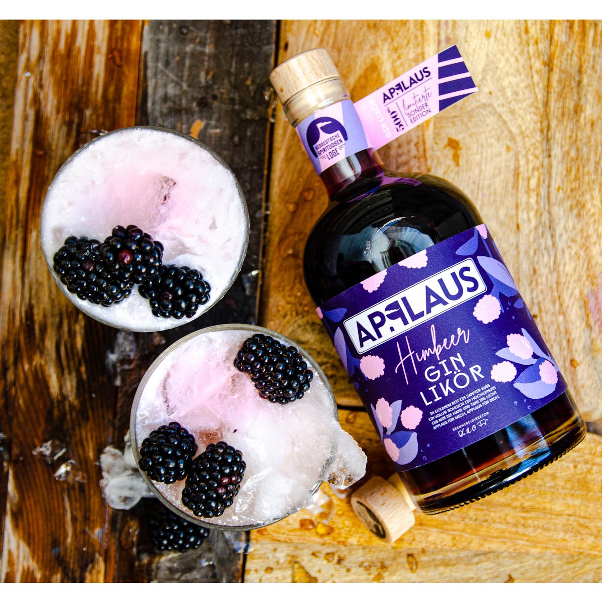 Oklaski - Likier Malinowy Gin 20,5%