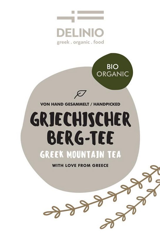 Græsk økologisk bjergte, 60 gr