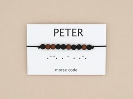 morse code armband peter