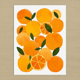Appelsiner kunsttryk