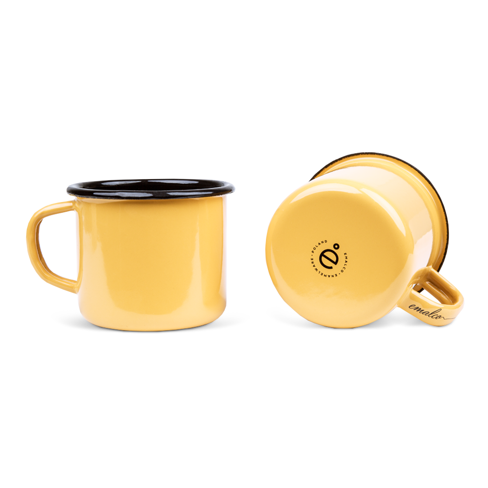 Tazza da caffè smaltata da 0,35l | Pianura B.