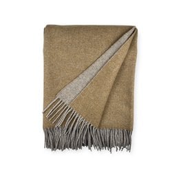 2 -seitige Plaids - 80% Merinowolle - extra weiche - lebendige Farben